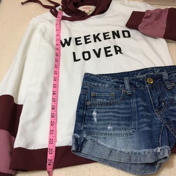 ✅BUNDLE SALE!!! American Eagle Short + Hoodie - Picture 8 of 8